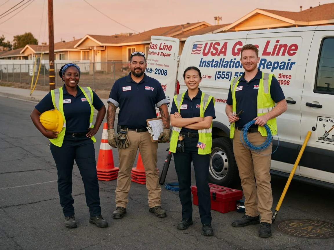 Gas Line Installation company in Finley, CA